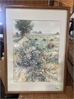 Painting of Hay Field