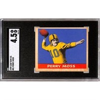 1949 Leaf Football Perry Moss Sgc 4.5