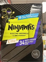 Ninjamas L 34 ct