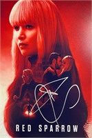 Autograph COA Red Sparrow Photo