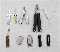 (10) Vintage Pocket Knives/Multi Tools