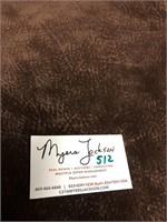 Fairview Oak  and Dark Brown Fabric
2 Rolls 68