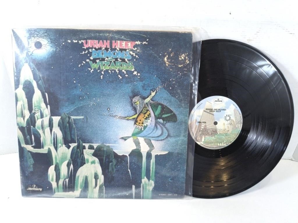 GUC Uriah Heep "Demons & Wizards" Vinyl Record