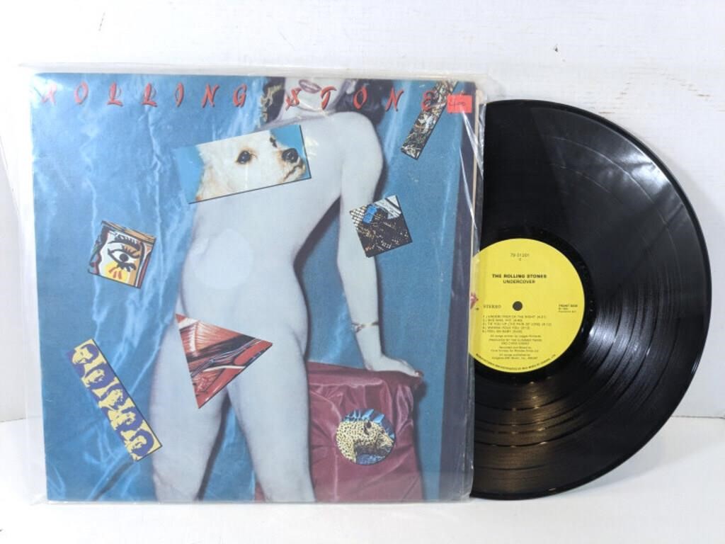 GUC The Rolling Stones "Undercover" Vinyl Record