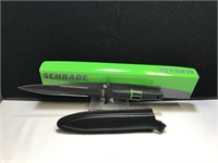 Schrade Dagger Rubber & Steel Handle