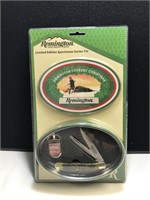 Remington Mini Trapper Green Bone Handle