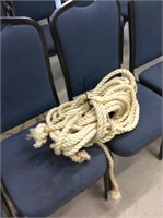 Two length of boat rope