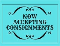 Now Accepting Consignments