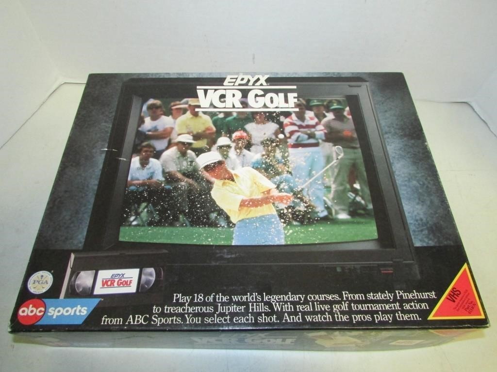 VCR Golf Game by EPYX - PGA approved - Original