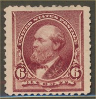 USA #224 MINT VF LH