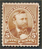 USA #223 MINT VF NG