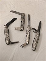 4 Kamp King Pocket Knives