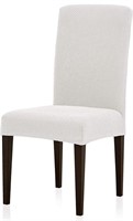 $44-SET OF 4 SUBRTEX DINING ROOM CHAIR SLIPCOVERS