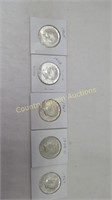 Kennedy Half Dollars 40% Silver