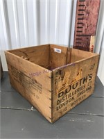 Booth's wood box