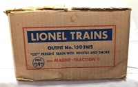 Postwar Lionel O Gauge 1503WS 1953 Sears Set Box