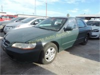 2000 Honda Accord 1HGCG165XYA083512 Green