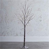 RAZ Imports Lights 5.5' Lighted Snowy Tree