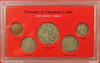 Treasury of American Coins Miss Liberty Series