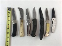 Folding Knives Pocket Knives, Includes Buck Knife