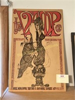 Vintage John Hitesman "The Vamp" poster