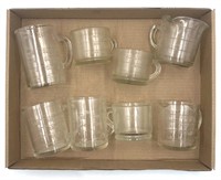 Assorted Vintage Glass Measuring Cups