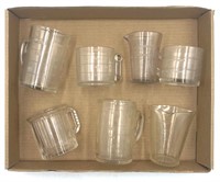 Assorted Vintage Glass Measuring Cups