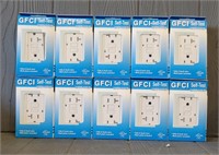 (10) GFCI Safety Outlets