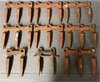 (9) Antique Mower Guards