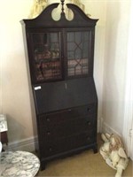 Vintage bookcase secretary - 76 in tall x  31 in