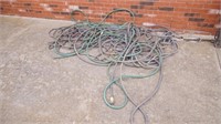 Assorted garden hoses