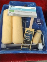 Blue Hawk 8 PC Painting Kit New Pan, 2 Rollers