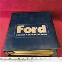 Binder Of 20 Assorted Ford Training Manuals