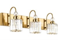 Ralbay Brass Gold Bathroom Vanity Lights 3