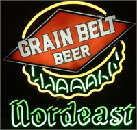 Grain Belt Nordeast Neon Beer Light / Sign