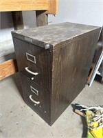 Large two drawer filing cabinet