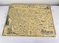 Montana Frontier Pioneer Map
