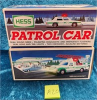 11 - COLLECTIBLE  HESS PATROL CAR & TRUCK (A20)