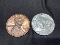 2 "Big Money" Coins
