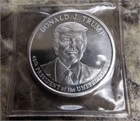 Donald J. Trump .999 Silver Coin