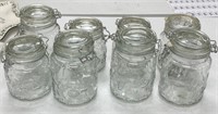 8 - Jars with Sealed Glass Lids