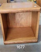 Small Wood End Table/Cube