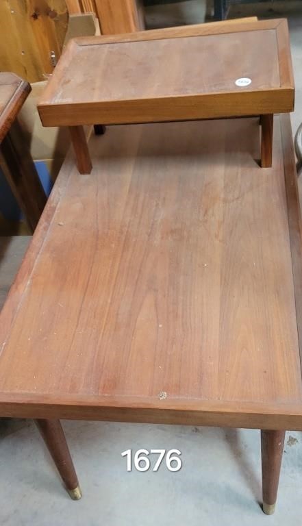 Wood End table
