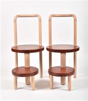 Pair of Custom-Made Todd Young Chairs
