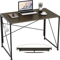 40" Writing Study Desk for Home Office