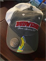 New Budweiser cap with opener