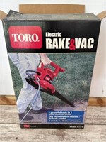 Toro Electric Rake and Vac