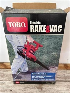 Toro Electric Rake and Vac