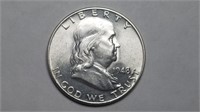 1948 Franklin Half Dollar Uncirculated