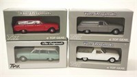 Four Trax Originals Ford Falcon 1961 model cars